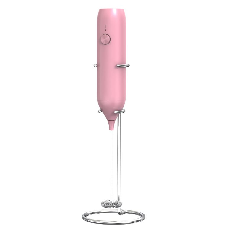 Milk Foamer KJBQ-7-BS with Base KLT Rechargeable Electric Milk Frother Automatic Milk Forther Coffee Foamer Mixer Coffee Kitchen - Image 4