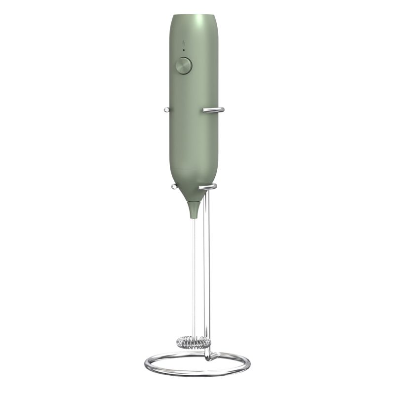 Milk Foamer KJBQ-7-BS with Base KLT Rechargeable Electric Milk Frother Automatic Milk Forther Coffee Foamer Mixer Coffee Kitchen - Image 9