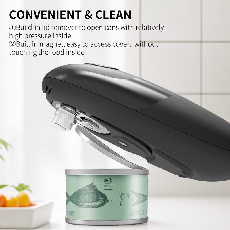 KLT Rechargeable Can Opener Kitchen Utensils KGQ-1B - Image 4