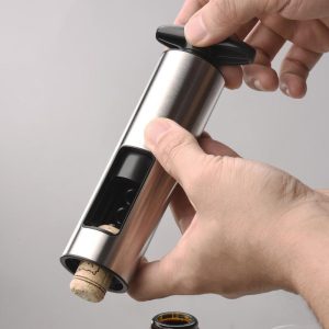 KLT Manual Wine Bottle Opener Corkscrew Set (T-shape) KH-002001 - KLT (ZHUHAI KELITONG ELECTRONIC CO., LTD.)
