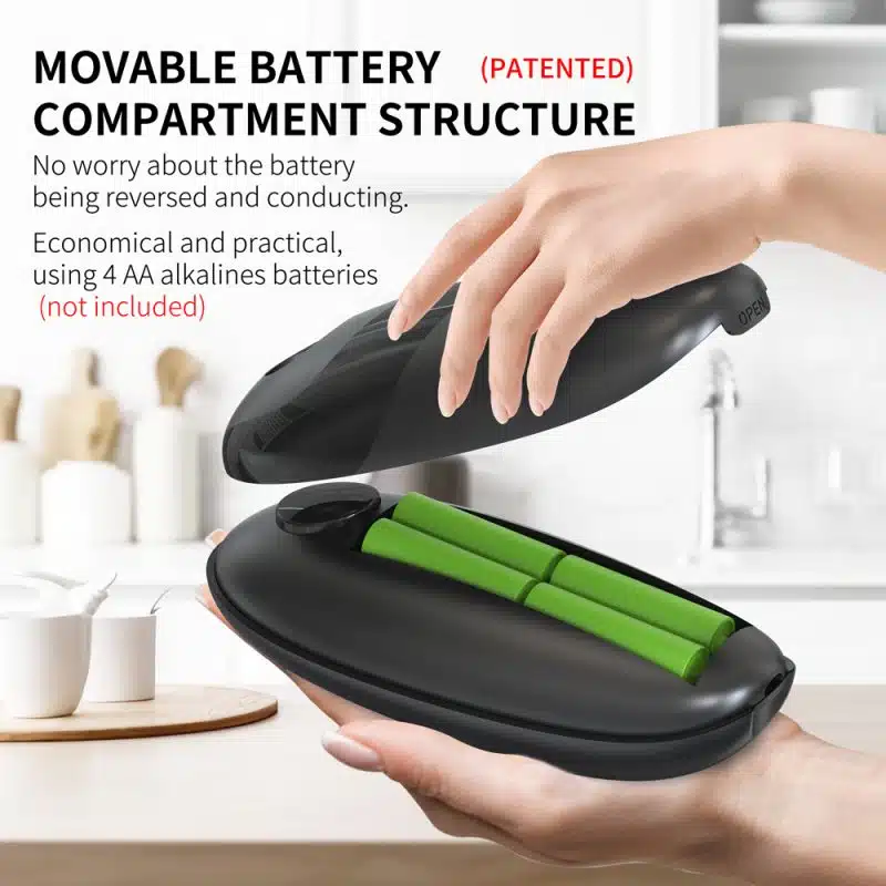 KGQ-1B KLT New Arrival Alkaline Electric Can Opener Powered by 4 AA Batteires - Image 10