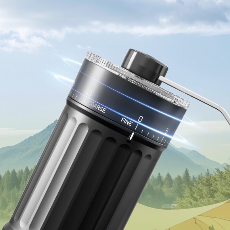 KMDJ-HC KLT New Arrival Manual Coffee Grinder Coffee Grinder Ceramic Burr Version with External Coarseness Adjustment RingSmart Coffee Maker For Household - Image 10