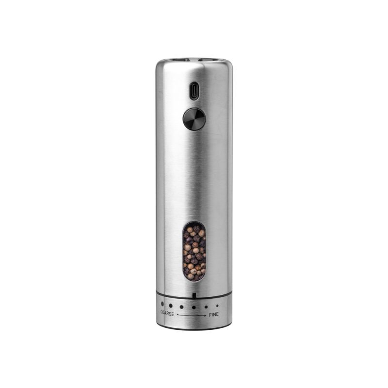 KYMQ-75A KLT New Arrival Rechargeable Stainless Steel Electric Gravity Sensing Pepper And Salt Grinder Mill with External Coarseness Adjustable Ring - Image 18