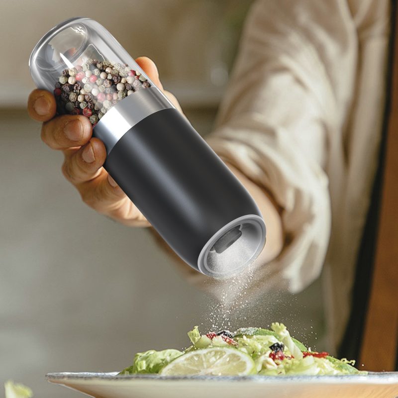 KYMQ-60B KLT New Arrival Alkaline Battery Gravity Sensing Pepper And Salt Grinder Mill - Image 10