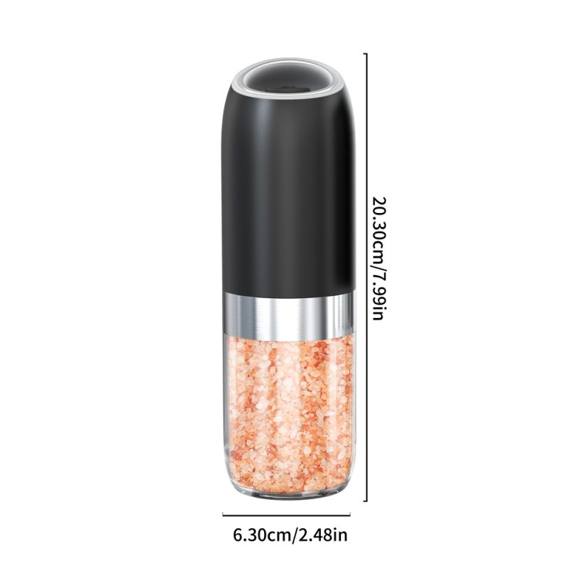 KYMQ-60B KLT New Arrival Alkaline Battery Gravity Sensing Pepper And Salt Grinder Mill - Image 2