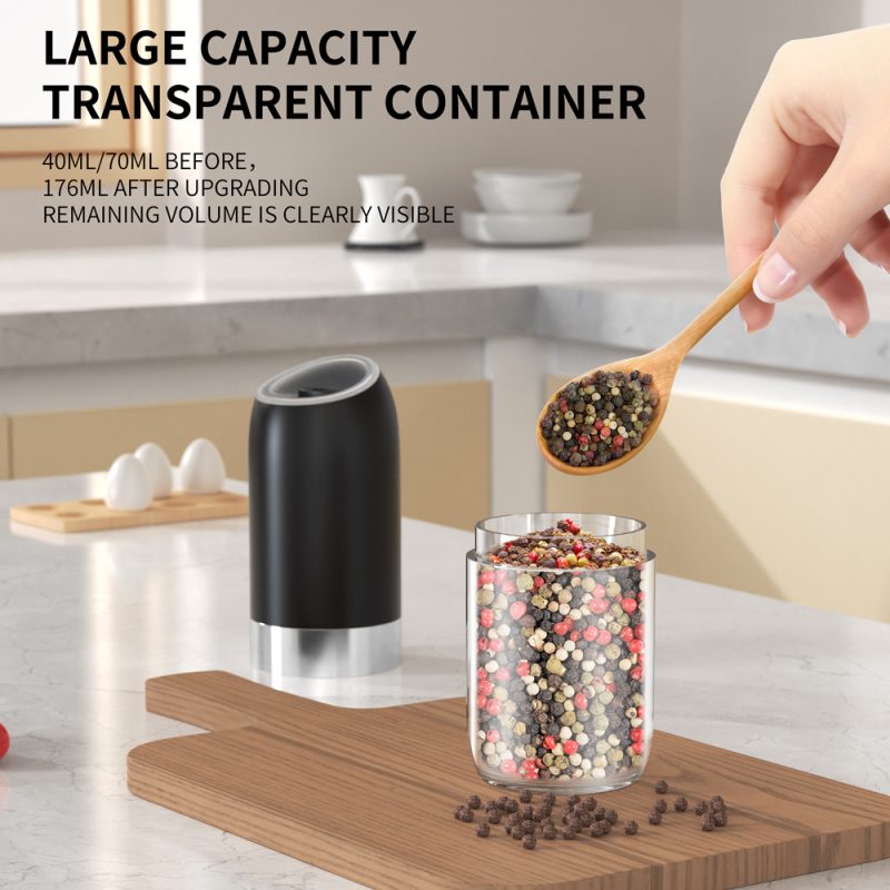 KYMQ-60B KLT New Arrival Alkaline Battery Gravity Sensing Pepper And Salt Grinder Mill - Image 8