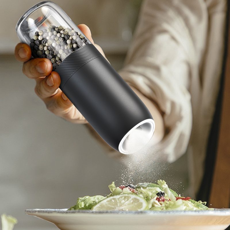 KYMQ-61B KLT New Arrival Alkaline Battery Gravity Sensing Pepper And Salt Grinder Mill - Image 10