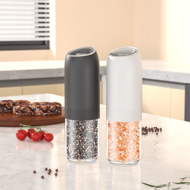 KYMQ-61B KLT New Arrival Alkaline Battery Gravity Sensing Pepper And Salt Grinder Mill - Image 5