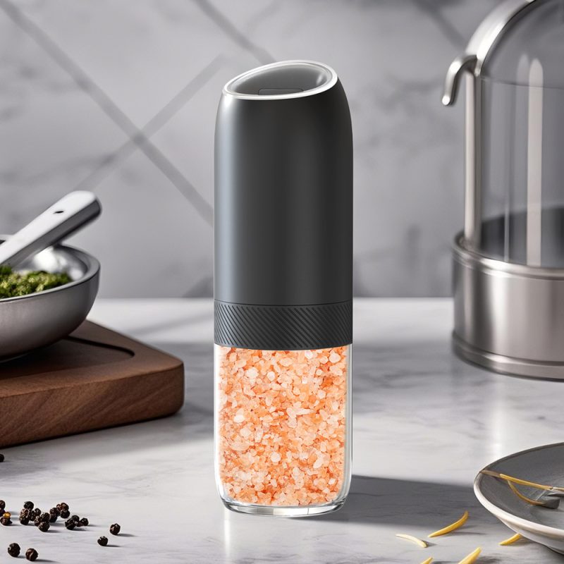 KYMQ-61B KLT New Arrival Alkaline Battery Gravity Sensing Pepper And Salt Grinder Mill - Image 6