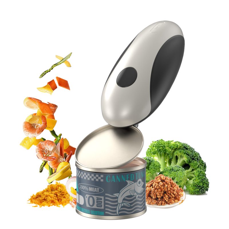 KELITONG (KLT) - China Factory, Professional B2B Supplier and OEM Manufacturer KGQ-5A KLT New Arrival Rechargeable Electric Can Opener White - Image 13