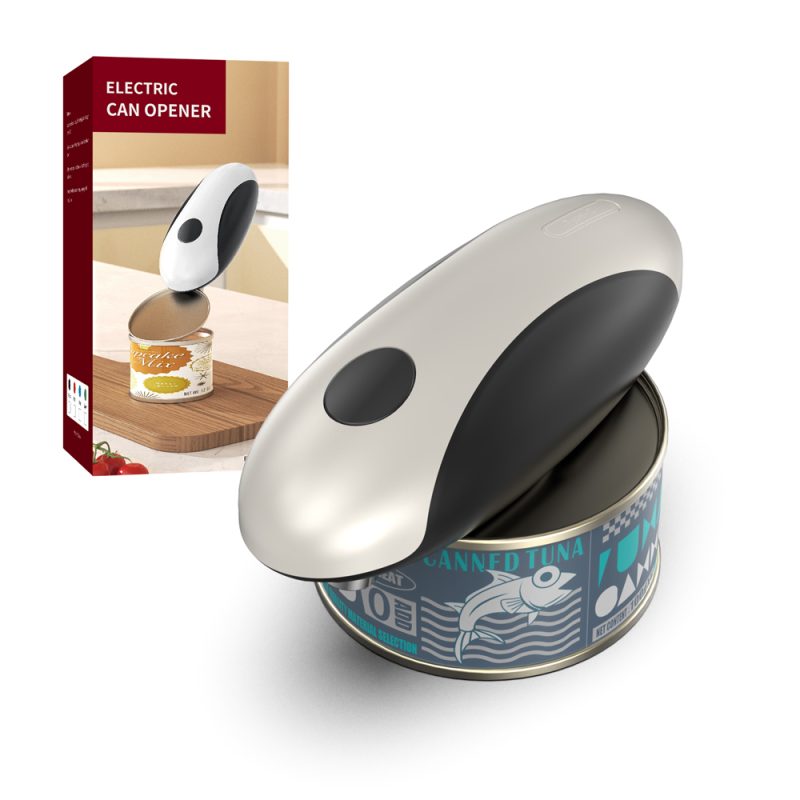 KELITONG (KLT) - China Factory, Professional B2B Supplier and OEM Manufacturer KGQ-5A KLT New Arrival Rechargeable Electric Can Opener White
