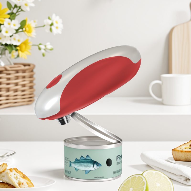 KGQ-5A KLT New Arrival Rechargeable Electric Can Opener Red - Image 15