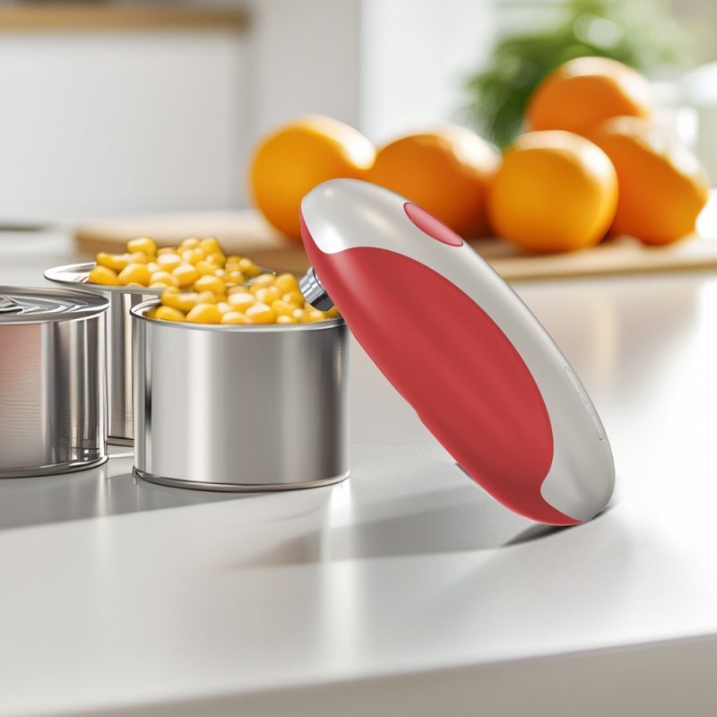 KGQ-5A KLT New Arrival Rechargeable Electric Can Opener Red - Image 5