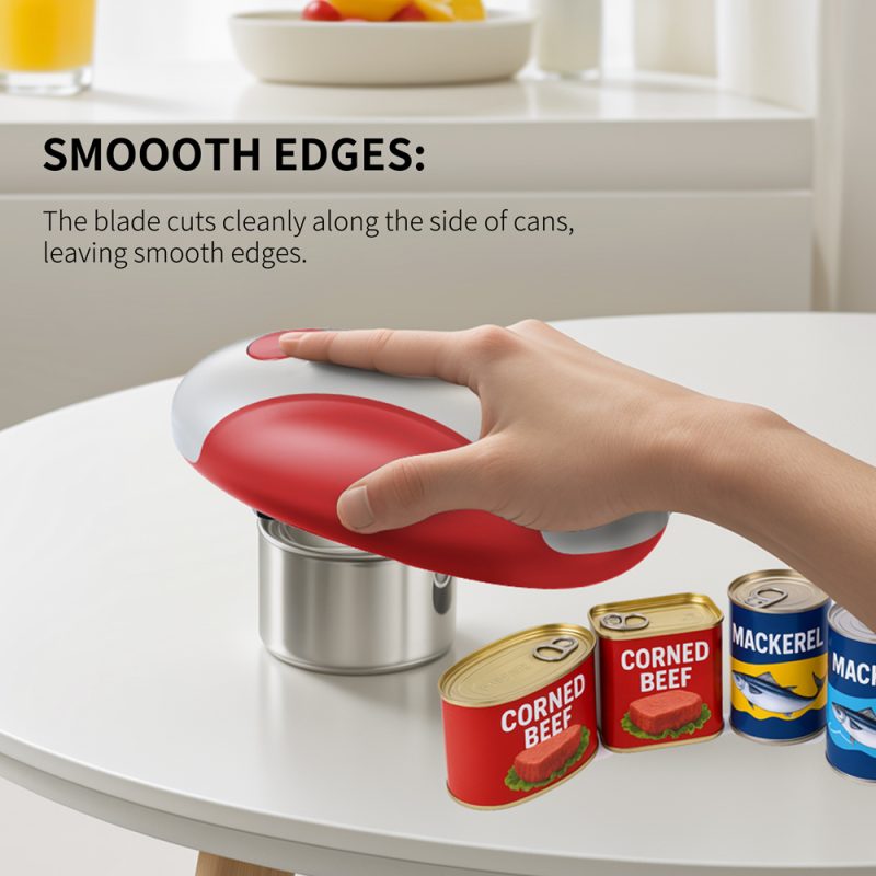 KGQ-5A KLT New Arrival Rechargeable Electric Can Opener Red - Image 8