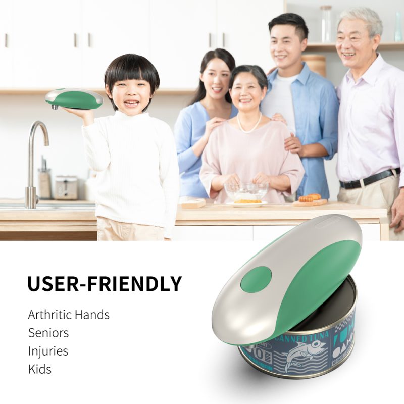 KGQ-5A KLT New Arrival Rechargeable Electric Can Opener Green - Image 12