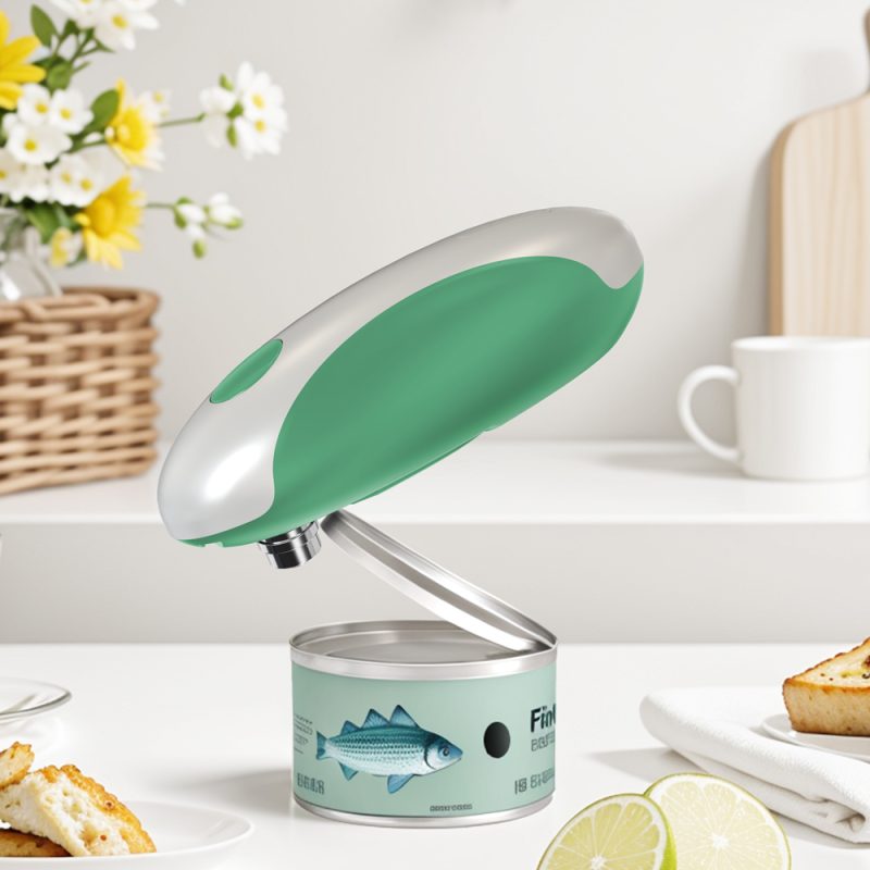 KGQ-5A KLT New Arrival Rechargeable Electric Can Opener Green - Image 15