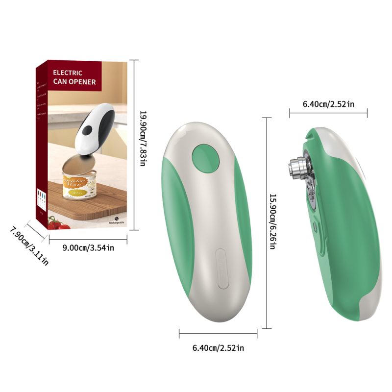 KGQ-5A KLT New Arrival Rechargeable Electric Can Opener Green - Image 13