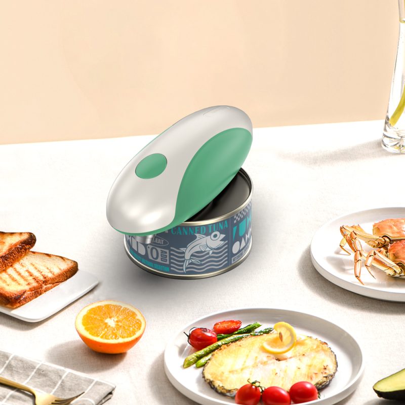 KGQ-5A KLT New Arrival Rechargeable Electric Can Opener Green - Image 14