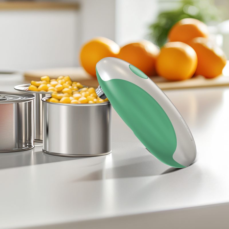 KGQ-5A KLT New Arrival Rechargeable Electric Can Opener Green - Image 5