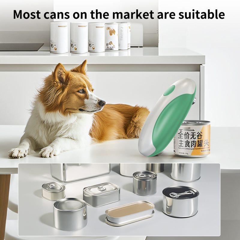 KGQ-5A KLT New Arrival Rechargeable Electric Can Opener Green - Image 9