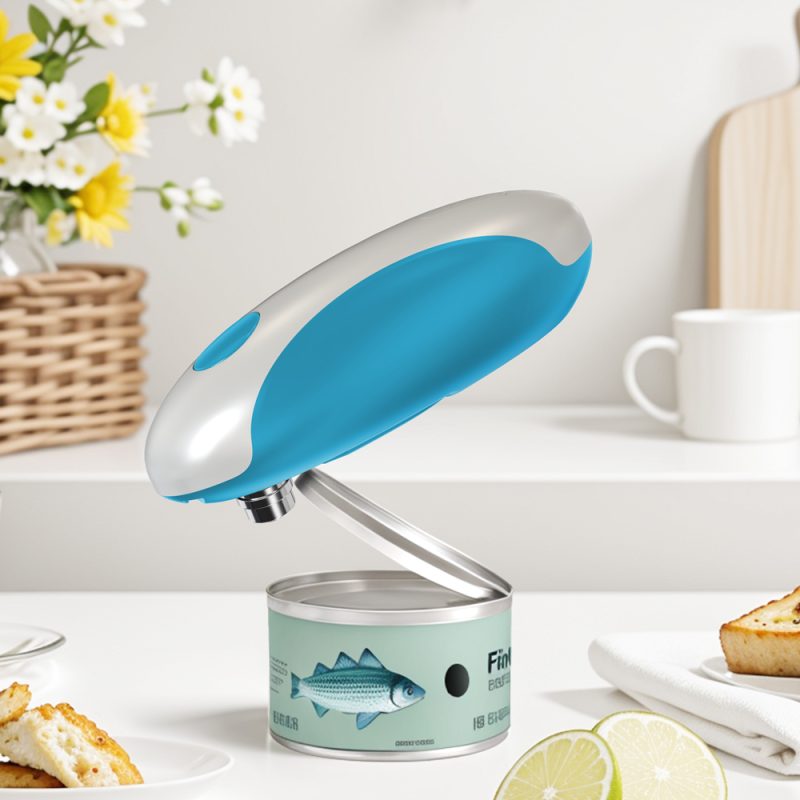 KGQ-5A KLT New Arrival Rechargeable Electric Can Opener Blue - Image 15