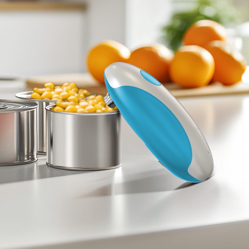 KGQ-5A KLT New Arrival Rechargeable Electric Can Opener Blue - Image 5