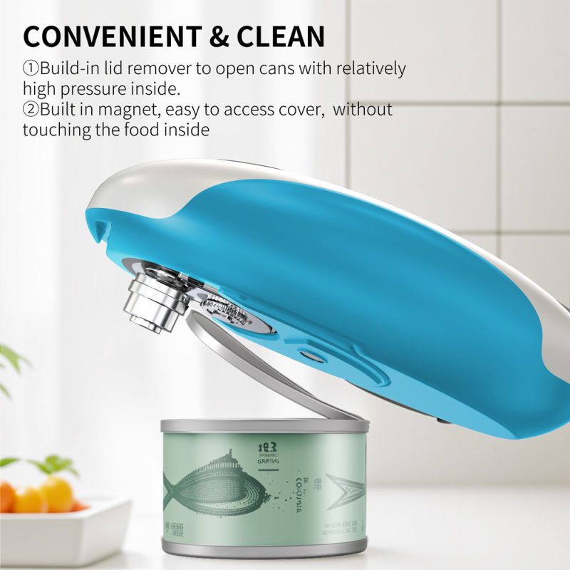 KGQ-5A KLT New Arrival Rechargeable Electric Can Opener Blue - Image 6