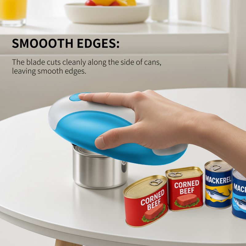 KGQ-5A KLT New Arrival Rechargeable Electric Can Opener Blue - Image 8