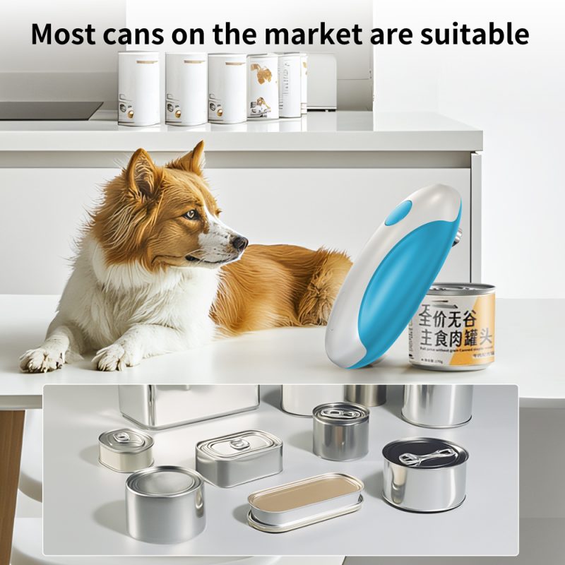 KGQ-5A KLT New Arrival Rechargeable Electric Can Opener Blue - Image 9