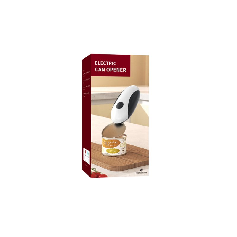 KELITONG (KLT) - China Factory, Professional B2B Supplier and OEM Manufacturer KGQ-5A KLT New Arrival Rechargeable Electric Can Opener White - Image 9