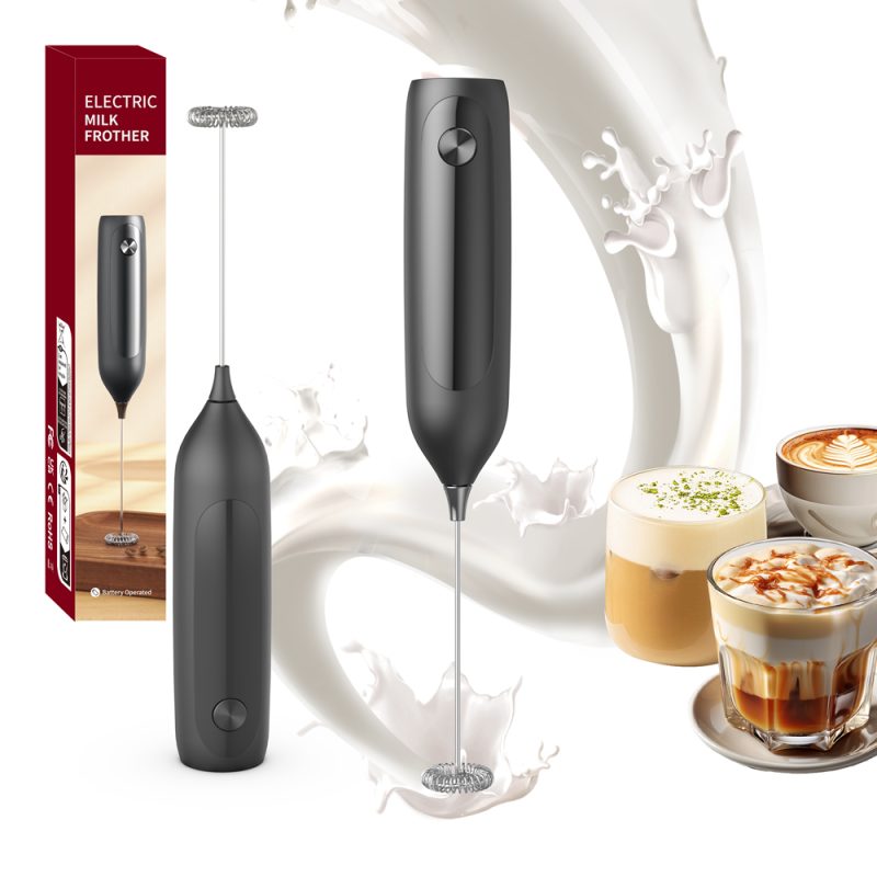 KJBQ-17 KLT Multiple Colors Rechargeable Electric Milk Frother Automatic Milk Forther Coffee Foamer Mixer Coffee Kitchen