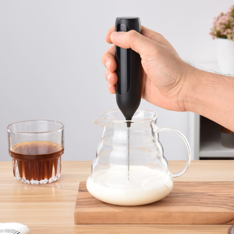 KJBQ-17 KLT Multiple Colors Rechargeable Electric Milk Frother Automatic Milk Forther Coffee Foamer Mixer Coffee Kitchen - Image 4