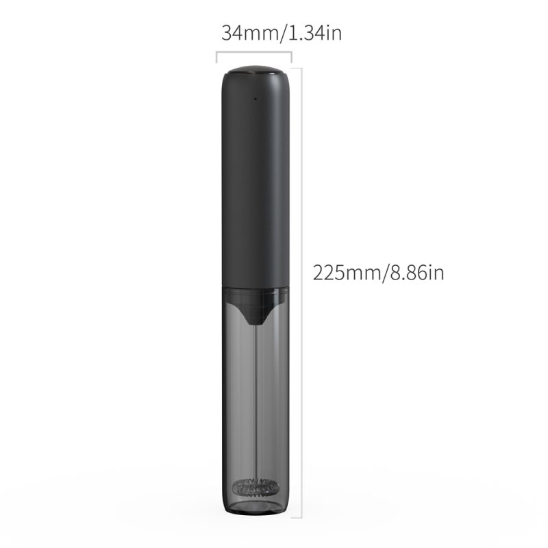 KJBQ-65 KLT Multiple Colors Rechargable Portable Electric Milk Frother Automatic Milk Forther Coffee Foamer Mixer Coffee Kitchen with Storage Sleeve - Image 2