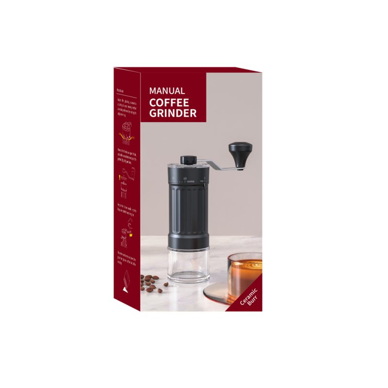 KMDJ-HC KLT New Arrival Manual Coffee Grinder Coffee Grinder Ceramic Burr Version with External Coarseness Adjustment RingSmart Coffee Maker For Household - Image 17