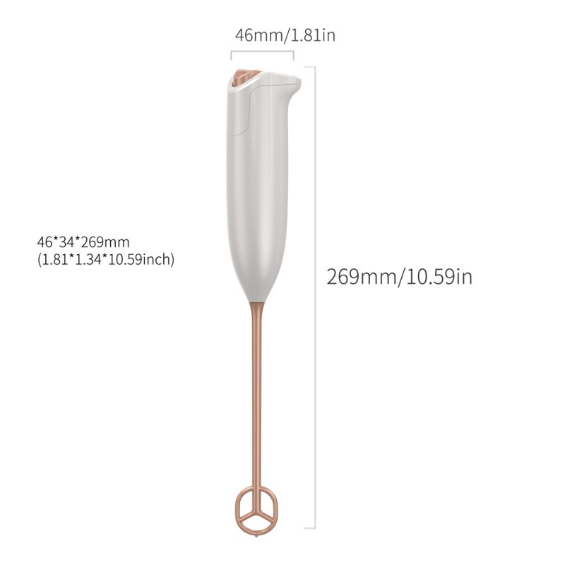 Egg Beater Factory KJBQ-93J KLT Alkaline Battery Electric Milk Frother Food Automatic Milk Forther Coffee Foamer Mixer Mixer Coffee Kitchen with Base - Image 7
