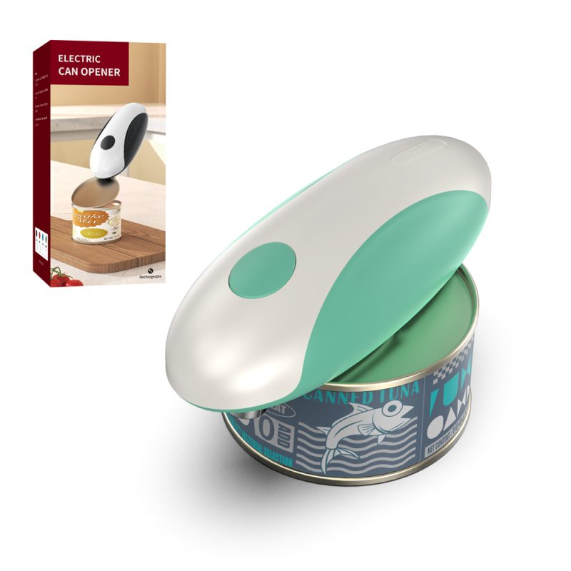 KGQ-5A KLT New Arrival Rechargeable Electric Can Opener Green