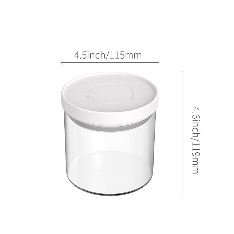 KZ-005 KLT New Arrival One-touch Pressing Vacuum Food Container Coffee Bean Container Preserver - Image 16