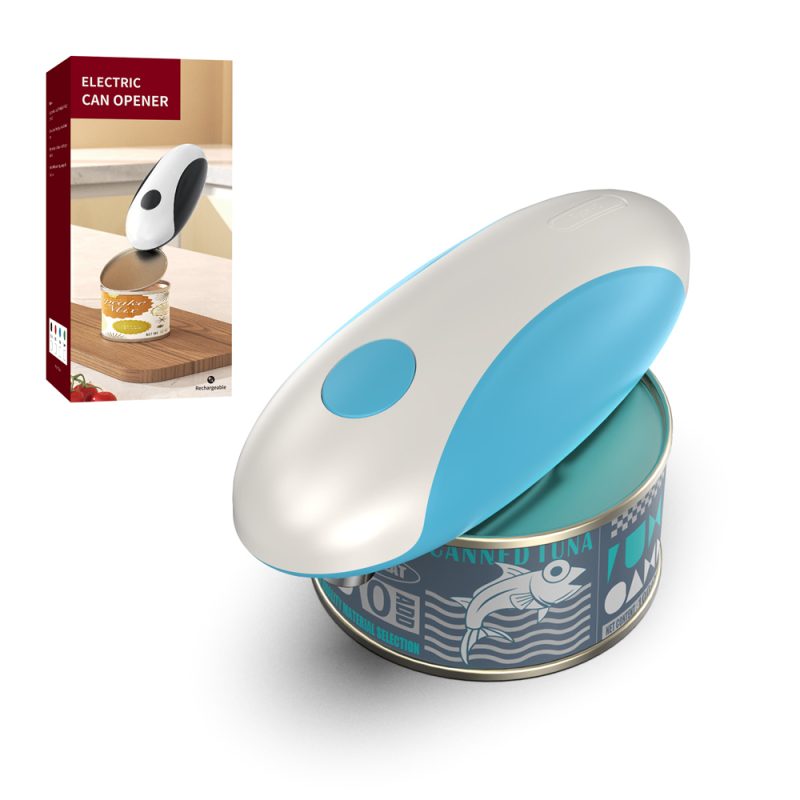 KGQ-5A KLT New Arrival Rechargeable Electric Can Opener Blue